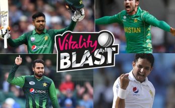 Pakistani Players in Vitality Blast 2019