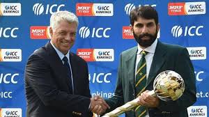 Misbah with Test Mace