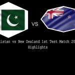 Pakistan vs New Zealand 1st Test Match 2020 Highlights