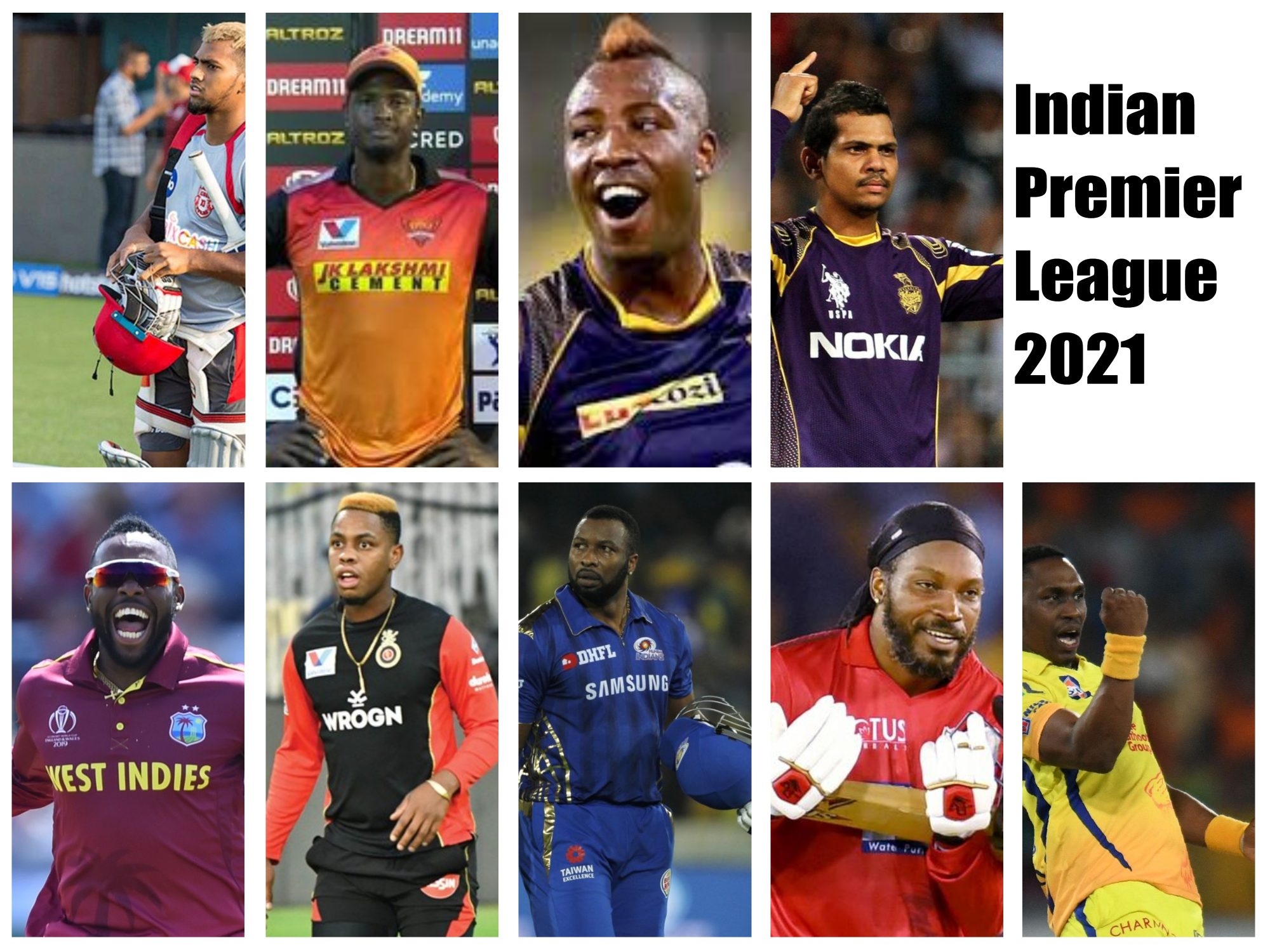 West Indian Players in IPL 2021