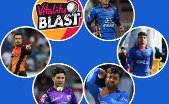 Afghanistan Cricketers in Vitality Blast 2021 (
