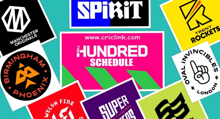 The Hundred Schedule 2021