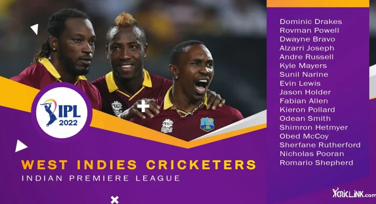 West Indies Players in IPL 2022