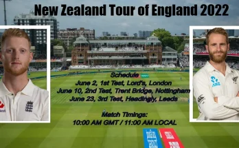 New Zealand Tour of England, 2022