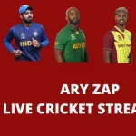 ARY ZAP Cricket Coverage