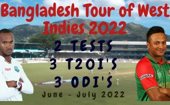 Bangladesh Tour of West Indies 2022