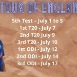 India tour of England 2022 - Schedule, Squads, Live Streaming