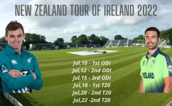 New Zealand Tour Of Ireland 2022