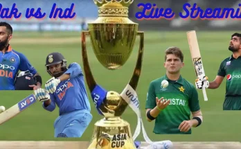 Pakistan vs India Live Streaming in World Cup 2022