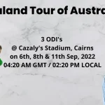 New Zealand tour of Australia 2022 - Schedule, Squads, Records