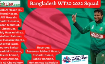 Bangladesh T20 World Cup Squad 2022