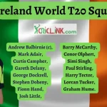 Ireland T20 World Cup - Squad, Schedule, Records