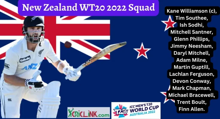 New Zealand T20 World Cup Squad 2022