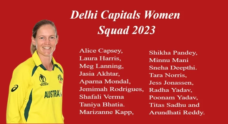 Delhi Capitals Women Squad 2023