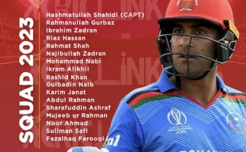 Afghanistan Asia Cup Squad 2023