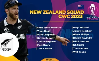 New Zealand 2023 World Cup Squad